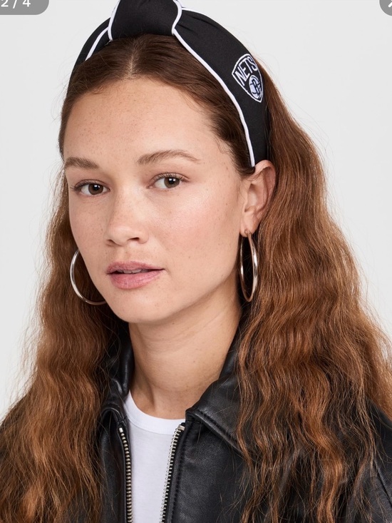 Lele x Brooklyn Nets Embroidered Headband main image 6